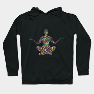 yoga design helty life design love this design brand new Hoodie